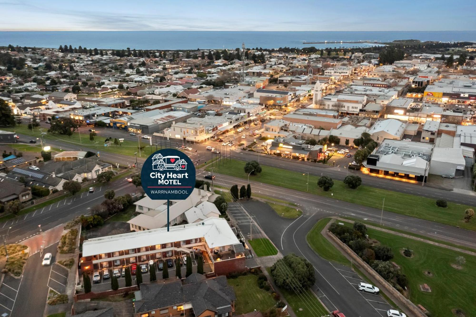 City Heart Motel Warrnambool Exterior foto